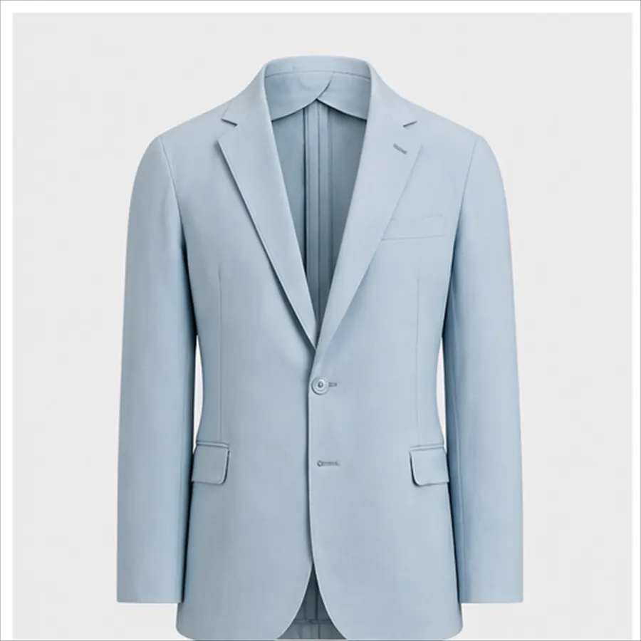 Double-Breasted Suit Jacket - Classic Power