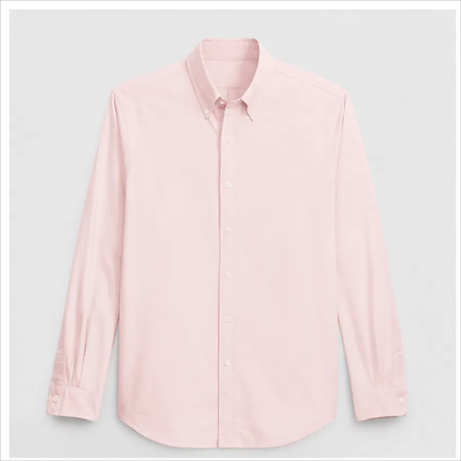 Casual Button-Down Shirt - Stretch Twill